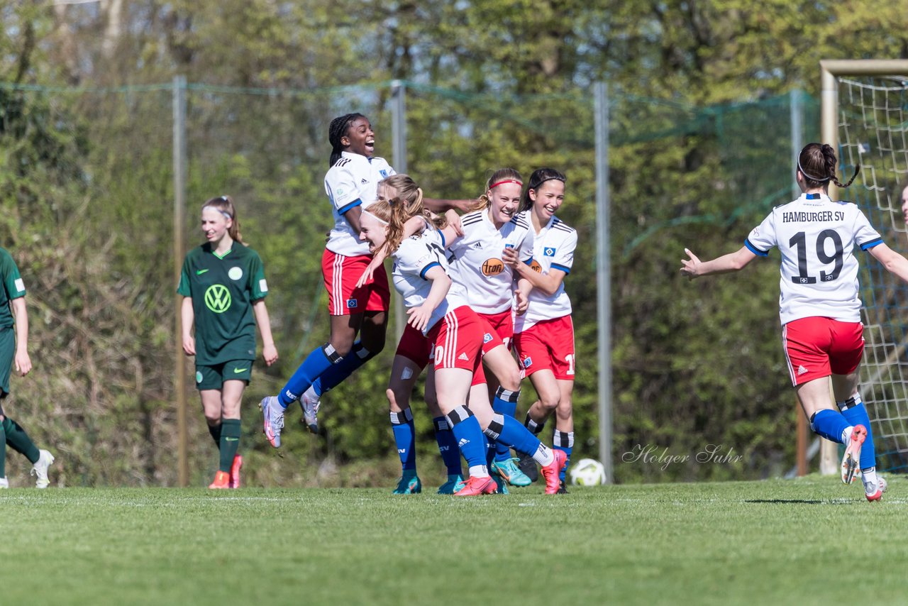 Bild 216 - wBJ Hamburger SV - WfL Wolfsburg : Ergebnis: 2:1